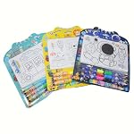 Crackles Birthday Return Gifts For Kids Party – Coloring Stationery Sheets For Kids 3 4 5 6 7 Birthday Return Gifts For Girls, Boys – Coloring Drawing Painting stationery Kit – Mix Prints – Pack of 15- Amazon