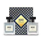 Engage Gift Set – Moments Luxury Perfume Gifts for Men, Homme & Yin 200ml, Long Lasting Smell, Mens Perfume, Pack of 2, Men Gift Set, Best Birthday, Anniversary Gift Hamper by ITC, Eau De Parfum for Man- Amazon