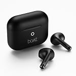 Boat Airdopes Joy v2 w/Up to 35H Battery, Pocketable Design, ASAP™ Charge, 13mm Drivers, Easy Touch Controls, ENx™ Tech, Beast™ Mode, IWP™ & App Support TWS Bluetooth Earbuds with mic (Eclipse Black)- Amazon