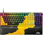 Razer Huntsman V2 Optical Gaming Keyboard:Fastest Clicky Optical Switches W/Quick Keystrokes&8000Hz Polling Rate-Doubleshot Pbt Keycaps-Dedicated Media Keys&Dial-Pubg:Battleground Edition,Wired,Black- Amazon