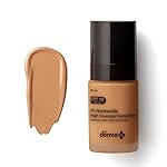 The Derma Co Matte 2% Niacinamide Medium Coverage Liquid Foundation | With 1% Hyaluronic Acid | SPF 40 & Pa+++ | For 12 Hour Long Stay & Oil Control | For All Skin Types – 04 Caramel- Amazon