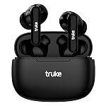 truke Air Buds Lite True Wireless in Ear Earbuds with 10H Single Charge Playtime, Gaming Mode, ENC, AAC Codec, Bluetooth 5.1, IPX4 (Black)- Amazon
