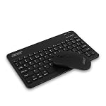 Acer Nano Pad Rechargeable Bluetooth Keyboard & Mouse Combo, 3 DPI Upto 1200 DPI, 78 Keys Anti Slip Back, Ultra Thin Design for Tablet, Laptop, Mobile, 10m Working Distance, Scissor Footed (Black)- Amazon