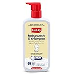 LuvLap Baby Wash & Shampoo -600ml, Milky Soft Head to Toe Wash With Oatmeal & Shea Butter, Paraben Free, Tear Free, Rich Moisturised Skin & Soft Hair, 2 in 1 Baby Body Wash, Dermatologically Tested- Amazon