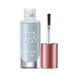 LAKMÉ 9 To 5 Primer + Gloss Glossy Finish Nail Colour, Blue Scape, 6 Ml- Amazon