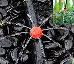 DIY Crafts Drip Irrigation Kits Watering System Tubing Connectors Atomizing Nozzle Mister Dripper Accessory for Plant Watering (5-50 Only Red Dripper/Sprinkler) (5 Pcs., Only Red Dripper/Sprinkler)- Amazon