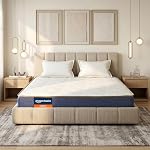 Amazon Basics Dual Sided High Density Foam Mattress | Queen Size Bed Mattress, 5-Inch Thick | Reversible Soft Feel & Medium Firm Sides, Zero Motion Transfer (78x60x5 Inches, Polyester Cover)- Amazon