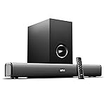 Mivi Nex 150 Soundbar with Subwoofer | 150W Home Theater Speaker | 2.1 Channel Sound Bar for Smart TV | Bluetooth v5.3 | HDMI, ARC, Coaxial & USB Speaker Home Theatre | Made in India (Black)- Amazon