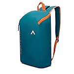 Aristocrat Berry 11L Casual Daypack with Adjustable Shoulder Straps, Lightweight, Durable Premium Polyester Backpack, Single Compartment & Reverse Zipper, For Men & Women, Dark Teal- Amazon