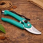 Multipurpose Gardening Scissors – Heavy Duty Garden Shears with Stainless Steel Blades and Soft Grip Handles for Pruning, Trimming, Harvesting, and Plant Care(GTK)- Amazon