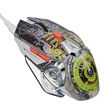 Zebronics Transformer M Plus Wired Gaming Mouse, Up to 12800 DPI, 6 Buttons with a 6-Level DPI Switch, 8 RGB Modes, 1000Hz Polling Rate, 1.5m Detachable Cable, Gaming Grade Sensor (Mech Orange)- Amazon