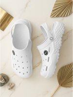 RED TAPE Men Clogs Sandal (White , 6)- Flipkart