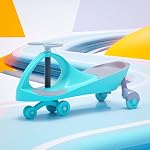 Cockatoo-Kids Buzzy Ride Swing Car – Durable & Smooth Swing Car for Kids, Push & Glide Ride-On Toy with Comfortable Seat & Wheels, Ideal for Toddlers Aged 1-3 Years, Supports Up to 25Kg (Sea Green).- Amazon