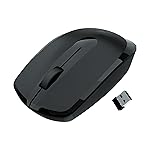 ZEBRONICS Wireless Mouse, 2.4GHz, 3200 DPI, 3 Buttons, Comfortable & Ergonomic, USB Nano Receiver, Power-Saving Mode, Works on Most Surfaces, for Mac | Laptop | Computer (Freego, Black)- Amazon