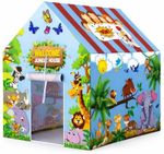 cantus Tent House 10 year kids toys Jungle tent house for boys and girls(Big Size) (Multicolor)- Flipkart