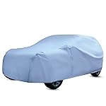 Solimo SUV Car Cover, White (SUV 300, BRV, Venue, WRV, Creta, Breeza, Jeep Canvas, Ecosport, etc.)- Amazon