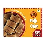 GO DESi – Cow Ghee Milk Cake with 55% Khoa | Doodh Peda | Made with Milk Solids | Indian Mithai | Sweets Gift Pack | 180 grams- Amazon