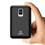 pTron Dynamo Ultra 20000mAh Power Bank, 22.5W Superfast Charging, Compact Size, Type-C/PD 20W Fast Charging, Supports VOOC/Wrap/Dash/Quick Charge Protocols, 3 Output Ports, Type-C Input/Output (Black)- Amazon