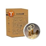 Lexton 20 LED 2 Meter Wine Bottle Cork Lights Copper Wire String Lights – Battery Operated | for Indoor & Outdoor Decorations (Warm White, Pack of 2)- Amazon