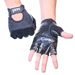 USI UNIVERSAL Gym Gloves, 734 Comferto Fitness Gym Gloves For Men & Women, Workout Powerlifting Gloves, Leather/fabric Construction, Double Reinforced Palm, Weight Lifting Gloves (Size: Medium)- Amazon