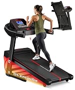 Lifelong 5HP Peak Motorized Treadmill for Home | 12% Auto Incline | 12 Preset Programs | 14 km/h Speed | 110 kg Capacity | LCD Display| Hydraulic Fold | Wide Running Belt | Bluetooth & FitShow App- Amazon