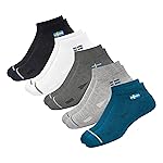 SWAGR Ankle Socks for Men & Women, Multicolor, Pack of 5, Free Size- Amazon