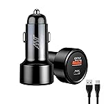 Ant Trigger 10 Dual USB Car Charger 48W, PD 3.0 & Quick Charge Fast Charging Car Adapter with 2 USB Ports for Smartphones Tablets Laptops Smartwatch- Amazon