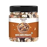 MarwarBites Mix Dry Fruit 500GM | Healthy Mixed Nuts and Seed with Almonds, Cashews, Dates, Pumpkin Seeds, Candied Amla | Reusable Jar Pack Of 1- Amazon