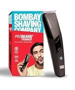 Bombay Shaving Company Pro Beard Trimmer For Men | Beard Trimmer for Man | Hair Trimmer for Man | 6 Combs, Self-Sharpening Blades, Type C | Trimmer Men Beard | Trimmers for Man- Amazon