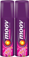 MOOV Fast Pain Relief,Body, Joints, Ortho like Medicine, Ointment, Balm for Men Women Spray (2 x 50 g)- Flipkart