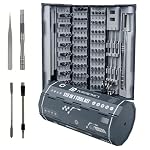 Portronics Bit Box 2, 128-in-1 Screwdriver Kit with Phillips, Flathead, Torx, Pentalobe, Wrench Bits, Flexible Shaft, Tweezer, Spudger & Magnetic Handle for Laptop, Mobile, Car & Electronics Repair- Amazon