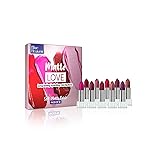 Blue Heaven Matte Love Mini Lipsticks pack of 10 | Long Lasting, Hydrating & Moisturizing Mini Roll on Lipsticks for Women | Soft-Matte Finish | 13g- Amazon
