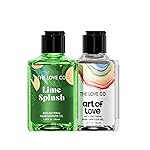 THE LOVE CO. Lime Splash & Art of Love Small Hand Sanitizer Gel | 80% Alcohol Based, Quick-Drying & Non-Sticky | 99.9% Germ Protection for All Skin Types | 100% Vegan | 50ML Pack of 2- Amazon