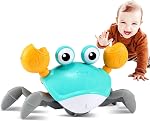 KIPA Gaming Full Fun Crawling Crab Baby Musical Kids Toy with LED Lights & Rechargeable Battery | Interactive Early Learning and Entertainment Toys for Kids Toddlers & Infants (Crab – Green)- Amazon