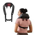 CULT Deep Relax Manual Neck & Shoulder Massager, Deep Tissue Kneading Shiatsu Rollers For Pain Relief, Cordless Massager, Black- Amazon