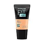 Maybelline New York Liquid Foundation, Matte & Poreless, Full Coverage Blendable Normal to Oily Skin, Fit Me, 230 Natural Buff, 18ml- Amazon