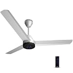 Colorbot Stella BLDC Ceiling Fans 1200mm | BEE 5 Star Rated Power Saver | AeroQuiet+ Technology | 370 RPM | Remote Control (Boost, Timer, LED, Reverse Mode) | 4 Years Warranty (Arctic White)- Amazon
