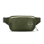 uppercase Cubo Waist Bag for Men & Women– Crossbody Sling Bag for Biking Travel, Outdoor Sports, Camping, Hiking, Cycling | Waist Pouch with Adjustable Strap, Compartment and Zipper Pockets (Green)- Amazon