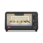 Pigeon Oven Toaster Grill (12381) 9 Liters OTG Without Rotisserie for Oven Toaster and Grill for Grilling and Baking Cakes (Grey)- Amazon