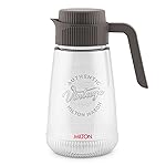 MILTON Vintage 2000 Water Jug Plastic with Lid for Ice Tea, Water, Juices, Milk Storage Container for Fridge, Water jugs for Dining Table, 1900 ml, BPA Free, Grey- Amazon
