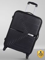 SAFARI Medium Check-in Suitcase (66 cm) 4 Wheels – ECLIPSE 66 – Black, Silver- Flipkart