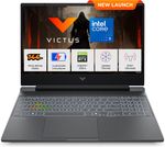HP Victus(i5 14th Gen) Intel Core 5 210H – (24 GB/512 GB SSD/Windows 11 Home/4 GB Graphics/NVIDIA GeForce RTX 3050) 15-fa2500tx / 15-fa2497tx Gaming Laptop (15.6 inch, Mica Silver, Black Chrome Logo, 2.29 kg, With MS Office)- Flipkart