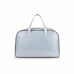 Priority Cult 001 Duffle Bag for Travel | Stylish Faux Leather | Lightweight and Comfortable for Travelling | Suitable for Men’s and Women’s One Size Blue- Amazon