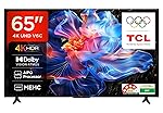 TCL 164 cm (65 inches) Metallic Bezel Less Series 4K Ultra HD Smart LED Google TV 65V6C (Black)- Amazon