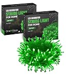 One94Store LED Pixel String Light Pack of 2 – 36 Ft Copper Wire Fairy Light with 360° Bright Green LED Bulbs, Decorative Pixel Series for Home, Diwali, Christmas, Wedding & Party Decoration- Amazon