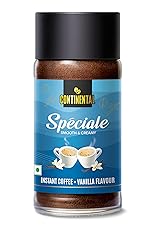Continental Speciale | Vanilla Flavoured Coffee | 50 gm Jar | Makes 25 Cups | Instant flavored Coffee for both Hot & Cold Coffee | Medium Roast- Amazon
