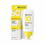 Garnier Super UV Invisible Serum Sunscreen SPF 50 PA++++ UVA/B, 30ml | SPF 50 PA++++ UVA/B for Broad Spectrum | Lightweight with Vitamin C | In-Vivo tested | For All Skin Types | For Men & Women- Amazon