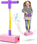 Pogo Stick Toys for Boys Girls, Foam Pogo Jumper for Kids Gifts Outdoor Toys for Toddlers Age 3 and Up Garden Toys Boys Girl Gifts | Pogo Jump Makes Pop Sounds (Pink)- Amazon