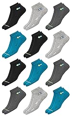 SWAGR 12 Pairs Solid Cotton Ankle Length Socks for Men Women, Pack of 12., Assorted- Amazon