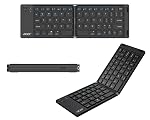 Acer MiniFold Foldable Bluetooth Keyboard, Ultra Portable 66-Key Wireless Keyboard, Bluetooth 5.0, Rechargeable Battery, Type-C Charging, 150mAh Battery, for Windows, Android, iOS, Tablets & Laptops- Amazon